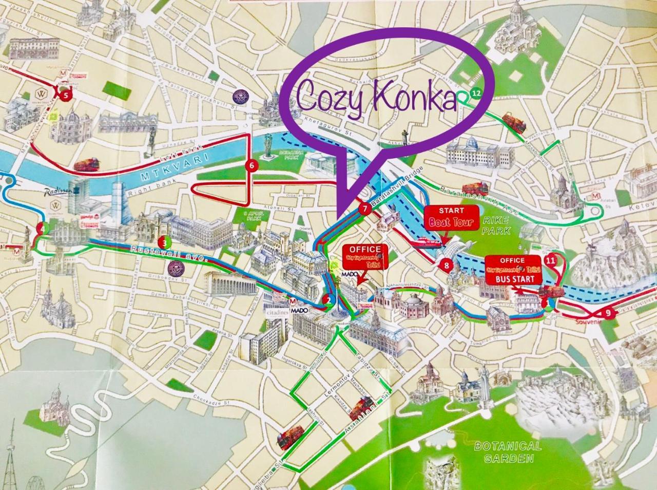 Cozy Konka Apartments ティビリシ エクステリア 写真